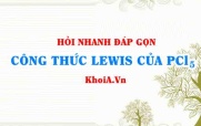 Công thức Lewis của PCl5 (phosphorus pentachloride lewis structure)